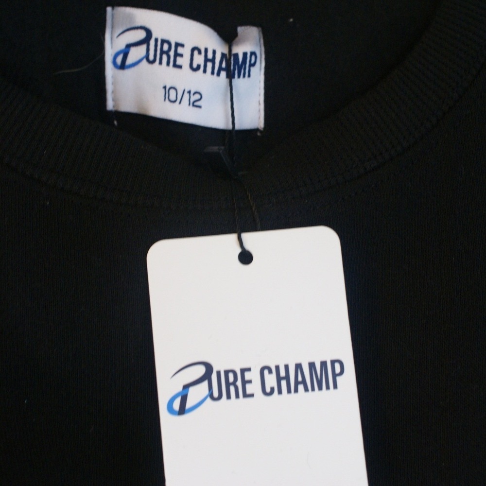 Pure Champ Kids 2-Pack Graphic Sweatshirts Black Dog & Red Monkey Size 10/12 - Picture 5 of 12